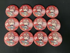 宝鐘マリン デフォルメイラスト ホロライブ hololive SUPER EXPO 2025 後夜祭 ～bonus stage～ トレーディング缶バッジ 12個セット