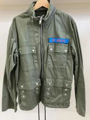 DIESEL／その他ジャケット／ミリタリージャケット／カーキ／ワッペン付