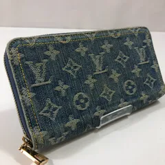 希少品 ルイヴィトン 2024ss限定 LVリミックス デニム ジッピーウォレット RFID鑑定済