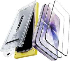 iphone 16 ガラスフィルム 用 【10H+硬度 航空宇宙ガラス 周り浮きゼロ 】2枚セット 米軍MIL規格 いphone16保護フィルム 全面保護 耐衝撃