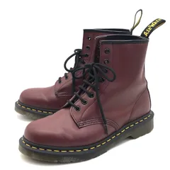 【倉吉店】 中古 Dr.Martens | ドクターマーチン ブーツ 8ホール 10072600 チェリーレッド 27cm 【127】