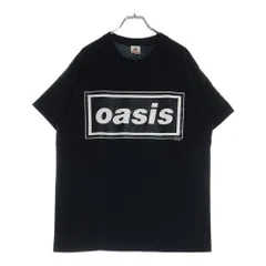 VINTAGE (ヴィンテージ) 90s oasis LOGO TEE オアシス ロゴ Tシャツ 半袖カットソー ブラック