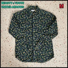 極美品★BEAUTY & YOUTH UNITED ARROWS  小花柄 シャツ