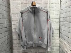 PUMA/トラックジャケット/古着/90s/ライトグレー/プーマ/緑タグ/ポリエステル/PMT-3243