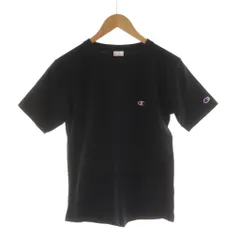 チャンピオン CHAMPION Tシャツ カットソー M 黒 ブラック ロゴ 半袖 /RR