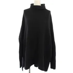 イエナ IENA ニット セーター 長袖 ウール カシミヤ混 ハイネック 黒 /TK