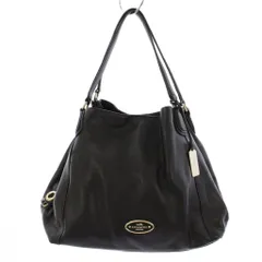 コーチ COACH トートバッグ レザー 黒 33547 /BM ■MU