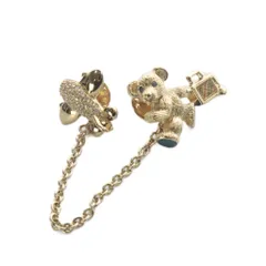 希少Burberrys　バーバリーベア　飛行機　ピンバッジ 2026年最新】Burberrysピンバッチの人気アイテム - メルカリ