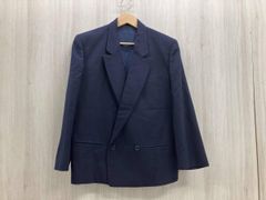 ドリスヴァンノッテン dries van noten ネイビー ダブルジャケット