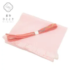 【中古】 帯締め 帯揚げ セット 夏物 正絹 リサイクル帯締め帯揚げ ピンク色系 絽 平組 着付け小物 和装小物 kkb3126b [ 和服 カジュアル着物 アウトレット レトロ アンティーク プチプラ お洒落 普段着 お稽古 アウトレット きもの kimon