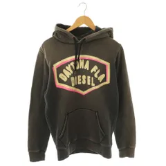 ディーゼル DIESEL ロゴ パーカー プルオーバー 長袖 L チャコールグレー /HK ■OS
