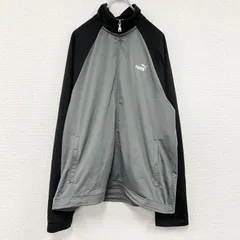 古着 used　PUMA　プーマ　トラックジャケット/ジャージ　灰色　グレー　2XLサイズ【値引き交渉OK！】