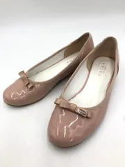TOCCA トッカ リボンバレット フラットシューズ ローヒール パンプス size38/ピンク ■■ レディース