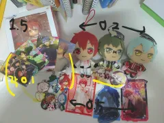 アイドリッシュセブン(アイナナ) グッズ 出品