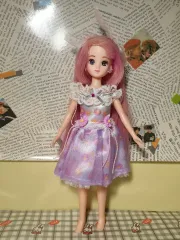 ヘアカラーチェンジ ピンク髪 ミサキ ヴィンテージぬいぐるみ レトロ人形 リッキー(RICKY)フレンド