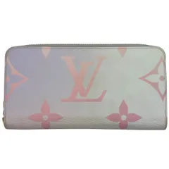 【在庫一掃】 ルイ・ヴィトン Louis Vuitton ジッピーウォレット スプリング イン ザ シティ ラウンドファスナー 長財布 モノグラムジャイアント ピンク マルチカラー M81340 レディース 【中古】