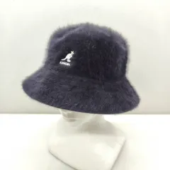 05w18789 カンゴール KANGOL  ファーゴラバケットハット  ブラック  台湾製 メンズ  ハット  アンゴラ  K3477  【中古品】