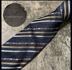 極美品Ermenegildo Zegna ネイビー ネクタイ ドット - メルカリ