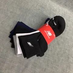 new balance メンズ ソックス 5足セット