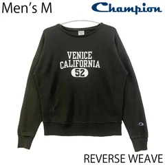 【USED／メンズM】CHAMPION VENICE CALIFORNIA リバースウィーブ スウェット チャコール