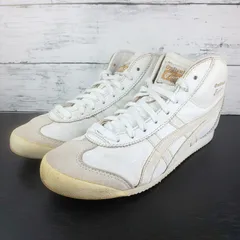 Onitsuka Tiger MEXICO MID RUNNER オニツカタイガー メキシコ ミッドランナー ホワイト 白 23cm レディース スニーカー THL328 L04566