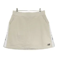 サイズ：2 NEW BALANCE GOLF ニューバランス ；2025年モデル インナー付ストレッチスカート  ベージュ系 [240101624998] ゴルフウェア レディース ストスト
