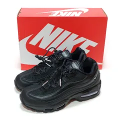 メンズサイズ 海外限定☆WMNS NIKE AIR MAX 95 BIG BUBBLE BLACK LEATHER JEWEL SWOOSH ( ウィメンズ ナイキ エアマックス 95 ビッグバブル ブラックレザー ジュエル スウッシュ )