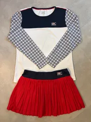 セントクリストファー テニスウェア・スコート Mサイズ 上下セット