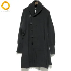 #wnc ズッカ zucca ワンピース M 黒系 ニット 変形 ドルマン レディース [729225]