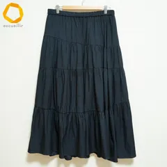 #anc レリアン Leilian スカート 13+ 黒 大きいサイズ レディース [994802]