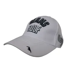 BEAMS GOLF(ビームスゴルフ) キャップ 白 レディース フリーサイズ ゴルフ用品 2601-0808 中古