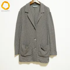 #anc アニオナ AGNONA ジャケット 茶 黒 白 ニット 薄手 イタリア製 レディース [989340]のサムネイル