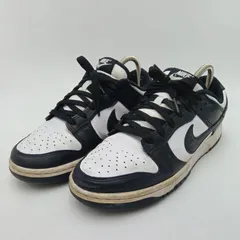 NIKE ナイキ Dunk Low Retro ダンクローレトロ ウィメンズ ブラック/ホワイト 24.5cm C-14-5