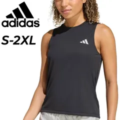 アディダス タンクトップ レディース adidas Run Ess Tank W ランニングウェア スリーブレス Tシャツ  トップス  マラソン トレーニング  スポーツウエア  ワンポイント 袖なし 服 /ZJ835