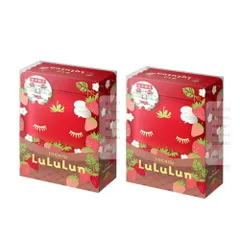 2個セット　フェイスマスク パック 栃木ルルルン（とちおとめの香り） 7枚×5袋　栃木倉庫