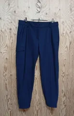 アディダス ゴルフ ネイビー とても 約 弱起毛 ジョガーパンツ 29