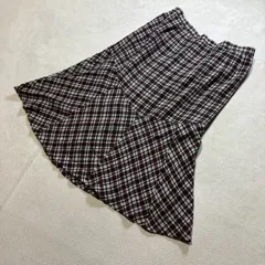 cherien  (チェリアン) 横浜服装 ヴィンテージ チェック柄 日本製 フレアスカート ロングスカート レディース3Lサイズ