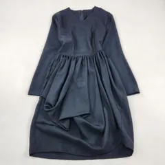 美品　tricot COMME des GARCONS ワンピース バルーン　変形　ブラック　ポケット付き　M