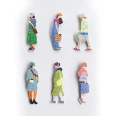 【送料無料】ビーズキット MIYUKI ミユキ ビーズ Odekake BROOCH おでかけブローチ ⑩～⑮ ビーズ刺しゅうキット miyuki