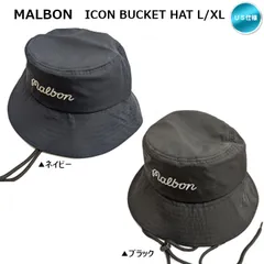 2025 Malbon Golf マルボンゴルフ ICON スクリプトロゴ バケットハット M-9426 L/XL 帽子 US仕様 新品 未使用品