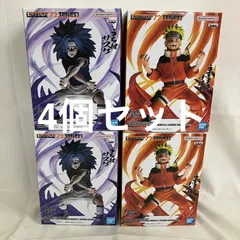 未開封 NARUTO ナルト疾風伝 VIBRATION STARS ナルト サスケ フィギュア 4個セット SF2580 c101