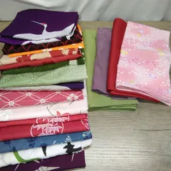 ファッション小物 中古・風呂敷 普通サイズ＆小サイズ 20枚まとめ S994