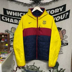 ナイキ FC バルセロナ リバーシブル 軽量ダウン M