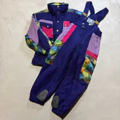 WINDEX （ウィンデックス） Windex PRO ヴィンテージ スキーウェア ボードウェア マルチカラー 上下セット セットアップ レディースMサイズ