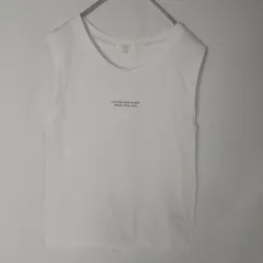 M1-02502【Women】grove(グローブ) タンクトップ (M) / 白 K