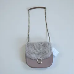 UNTITLED アンタイトル ファーショルダーバッグ チェーン ベージュ系のサムネイル