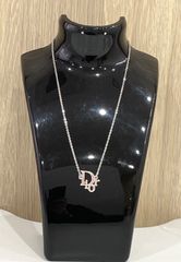 kz/6.26/20=Christian Dior ロゴ ネックレス シルバー - メルカリ