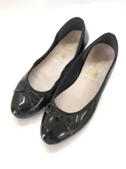 Launa lea ballet ラウナレアバレエ 日本製 ローヒール パンプス size23.0/黒 ■■ レディース