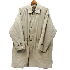 Burberrys バーバリーズ ヴィンテージ ノバチェック トレンチコート ダウンライナー付き フーデッドコート メンズ M BBN82-374-80 M0002-08-0216①