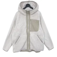 ユニクロ X ホワイトマウンテニアリング メンズ フリース フーディー ジャケット 105-110